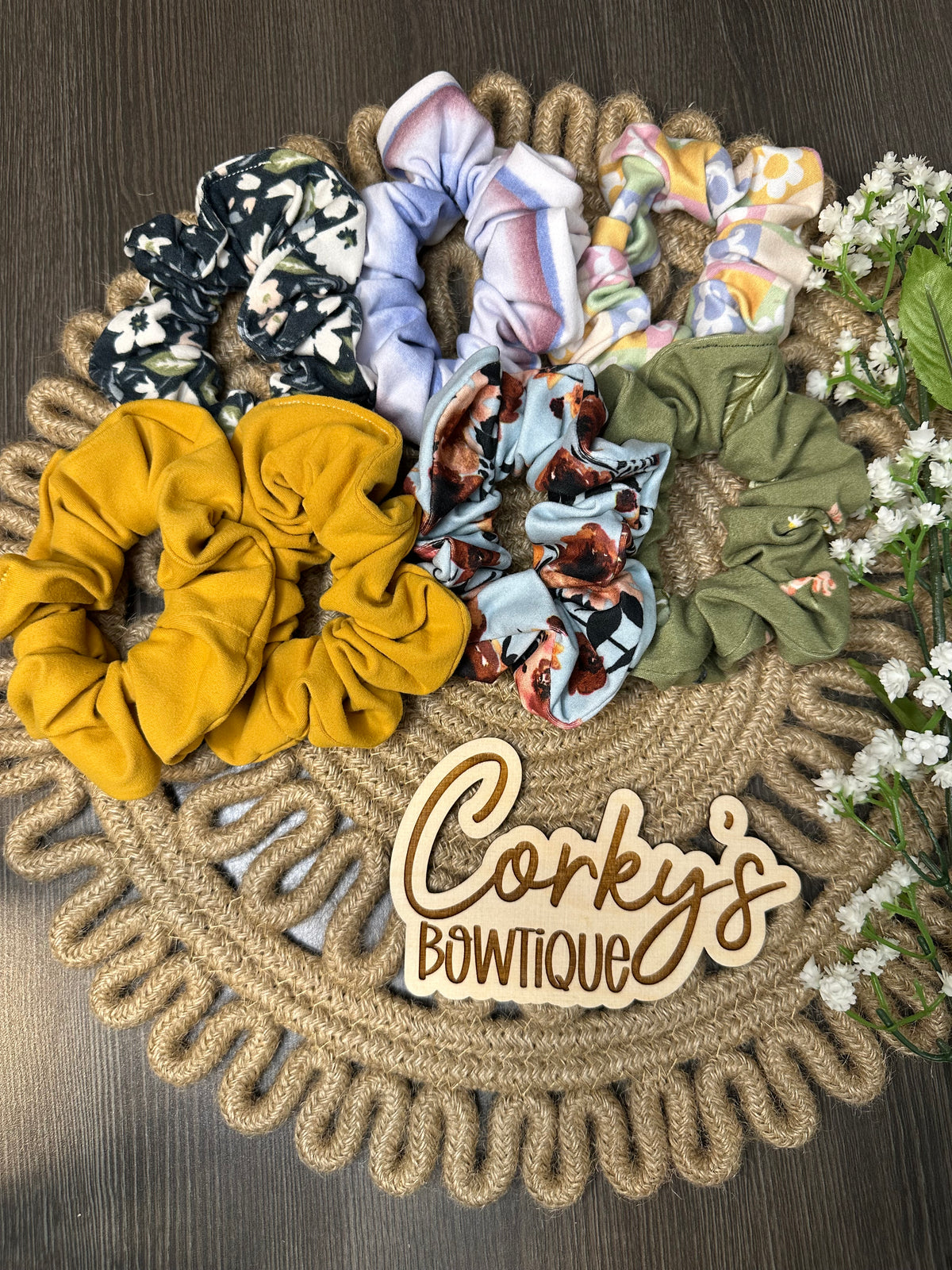 Scrunchies- Moody Collection