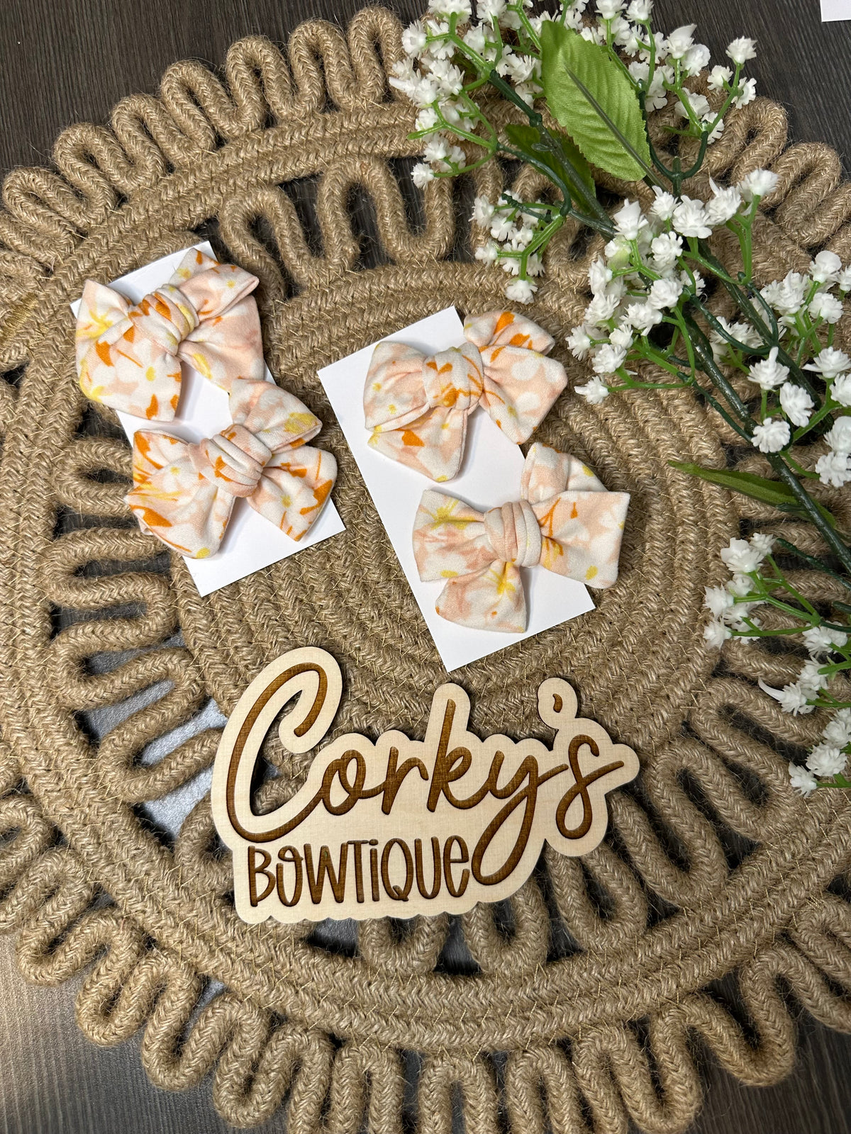 Piggy Bows- Pinwheel