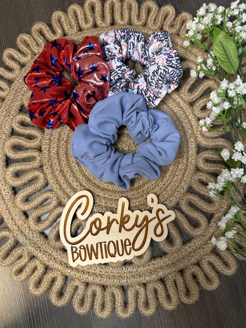 Scrunchies- America Collection