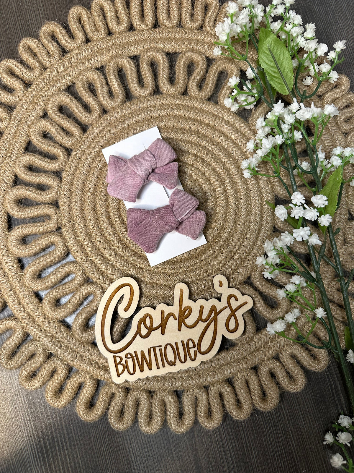 Piggy Bows- Pinwheel