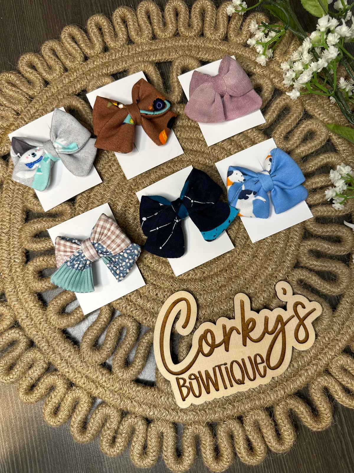 Small Clip Bows