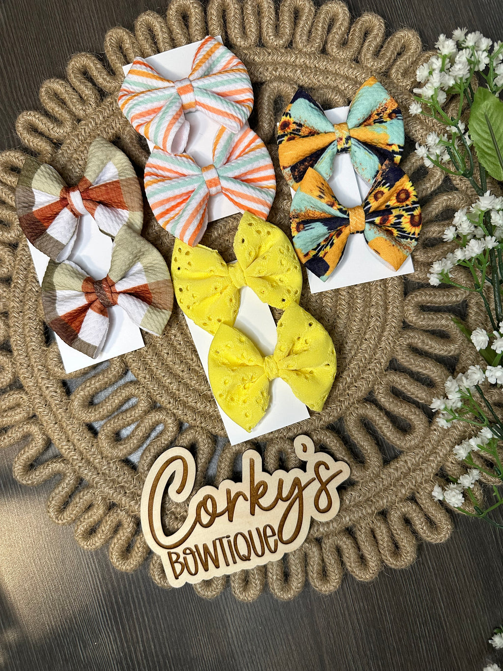 Piggy Clip Bows- Misc.