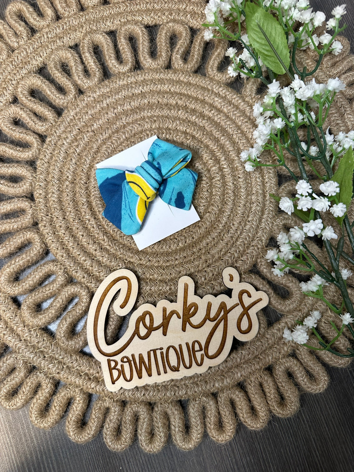 Clip Bows- Misc Pinwheel